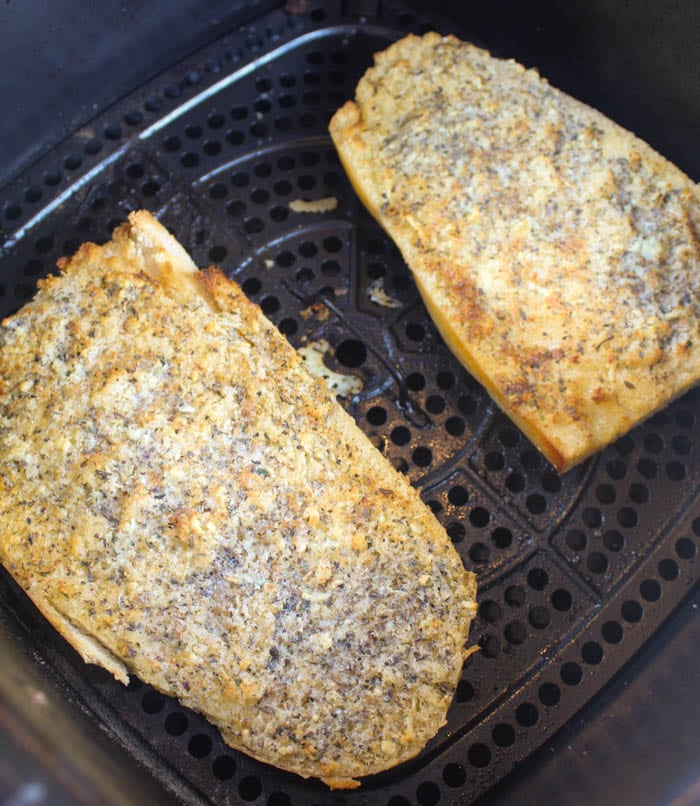 air fryer garlic bread