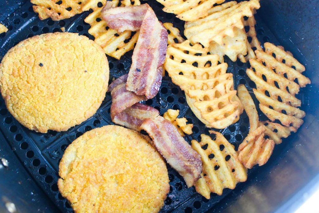 Air Fryer Frozen Chicken Patties