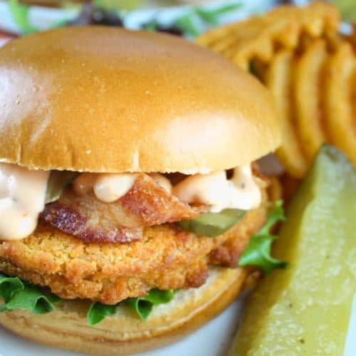 Air Fryer Frozen Chicken Patties