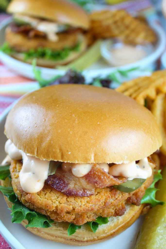 Air Fryer Frozen Chicken Patties