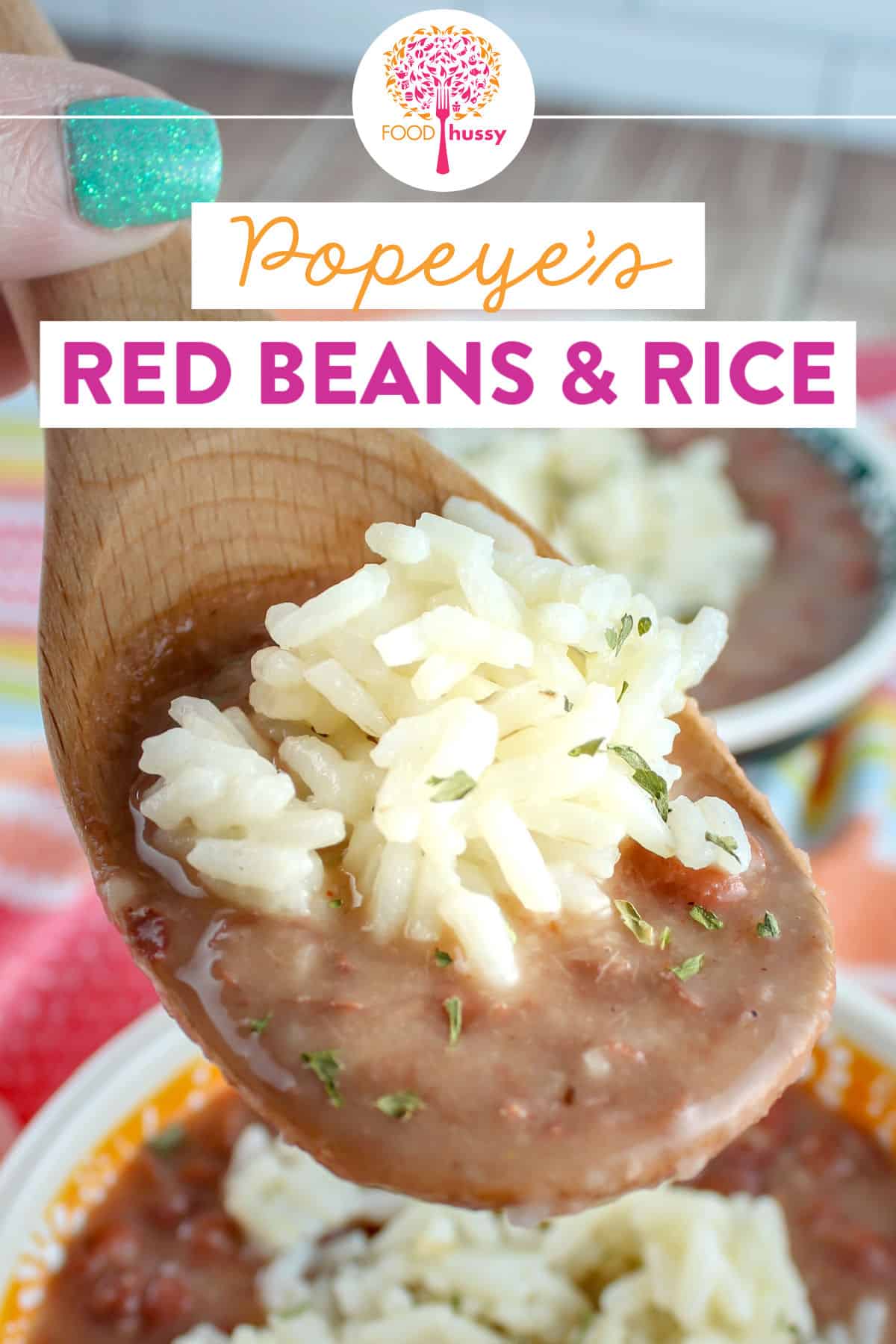 Popeye’s Red Beans & Rice is one of my favorite take-out side dishes and making at home is SO SIMPLE!!! This Copycat Popeye’s recipe has creamy red beans with a slightly smoky flavor topped with fluffy white rice – the perfect side!   via @foodhussy