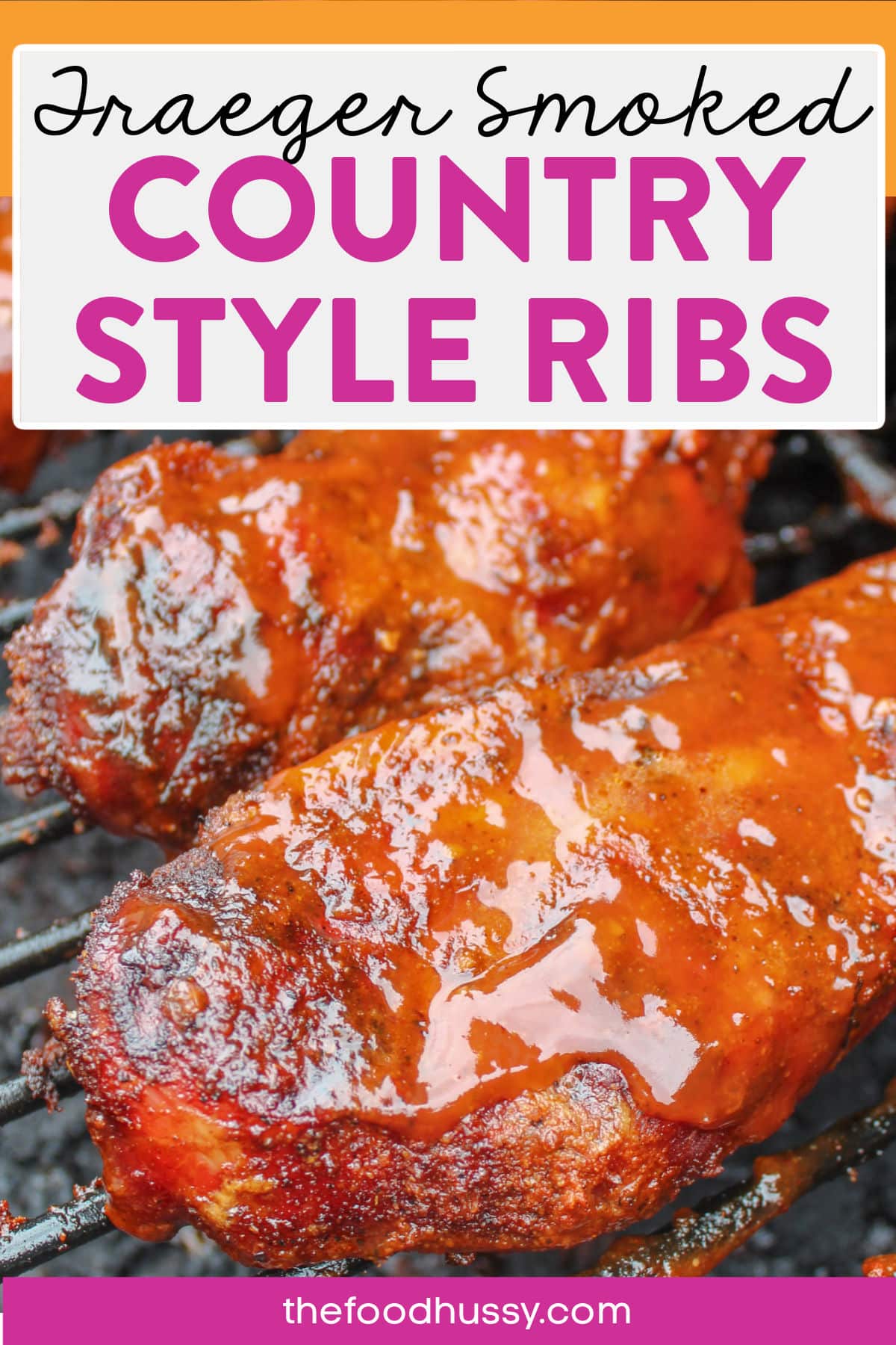 Smoked country style ribs on the Traeger are a delicious new way to enjoy an affordable and delicious cut of pork. Low and slow brings out the best in this family favorite, the Traeger Smoked Country Style Pork Ribs. Learn how to cook these ribs just right. via @foodhussy