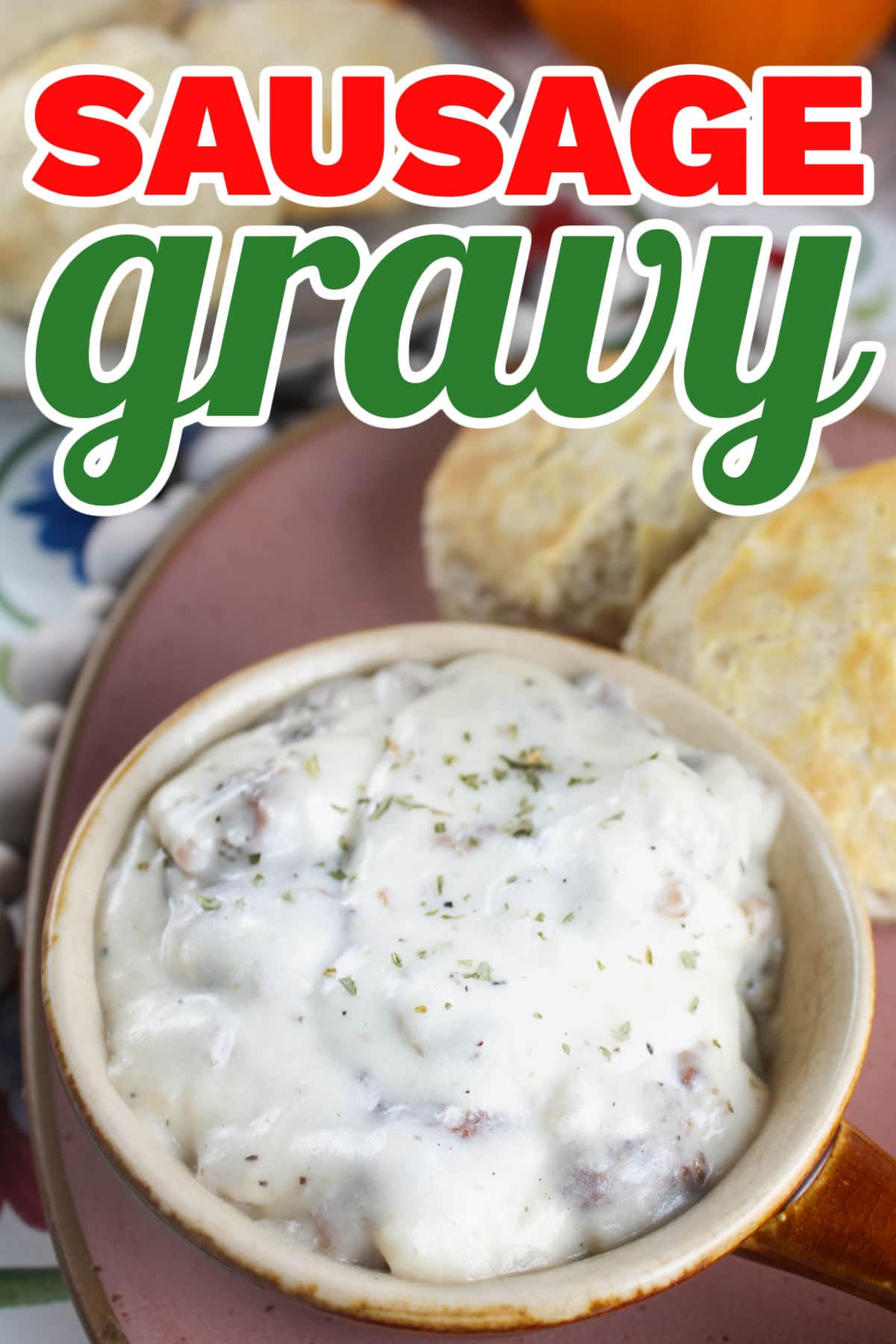 This Sausage Gravy is ready in minutes and it's so easy - it's foolproof! I have this for breakfast all the time and it makes a great base for breakfast pizza!
 via @foodhussy