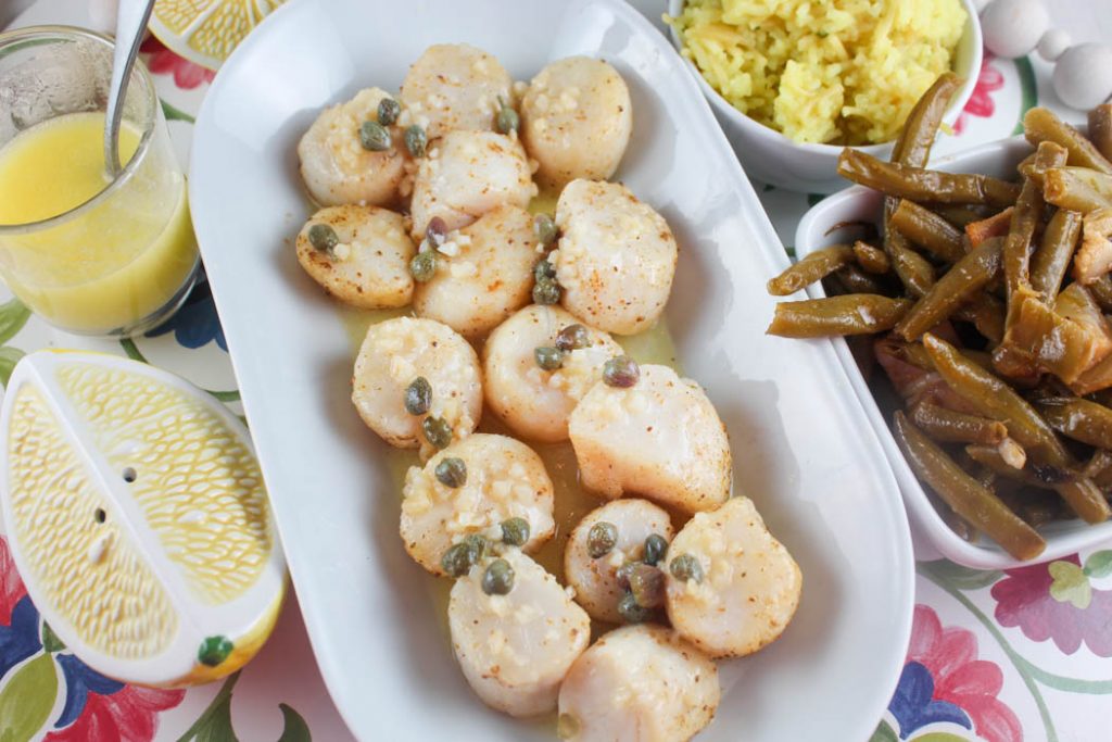 Air Fried Scallops