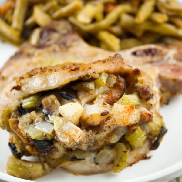 Stuffed Pork Chops in the Air Fryer The Food Hussy