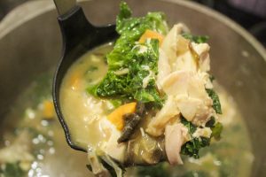 Creamy Autumn Chicken & Wild Rice Soup