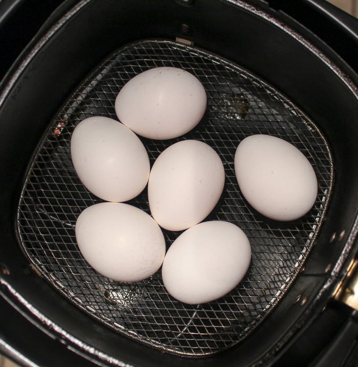 air fryer hard boiled eggs