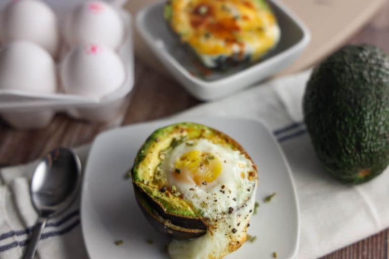 Air Fryer Avocado Eggs