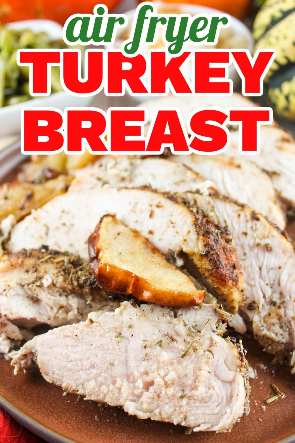 Making this Air Fryer Turkey Breast will make the holidays SIMPLE!!! And - making it in the air fryer means it's quick too - half the time of making it in the oven! My favorite part of this recipe is the aroma!! When you crack open those spices - it just smells like a holiday dinner!  via @foodhussy