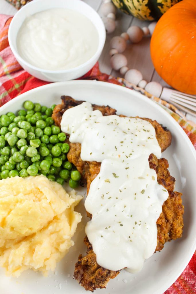 Air Fryer Chicken Fried Steak