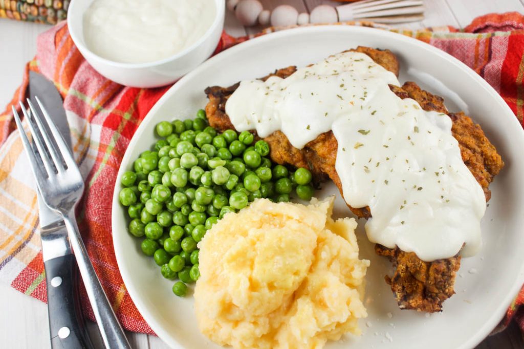 Air Fryer Chicken Fried Steak