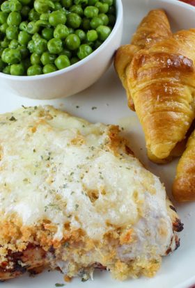 Parmesan Crusted Chicken in the Air Fryer