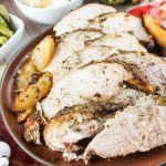 Air Fryer Turkey Breast with apple & sage