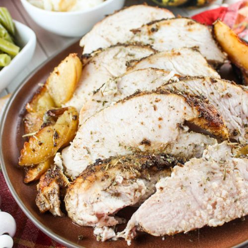 Air Fryer Boneless Turkey Breast - Graceful Little Honey Bee