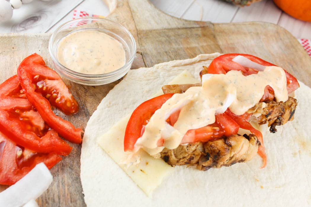 Chicken Roly Poly Copycat Roly Poly Santa Fe Chicken Wrap - The Food Hussy