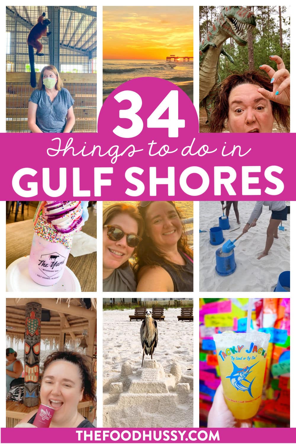 There are so many things to do near Gulf Shores and Orange Beach - this list will give you a big jump on all the ideas for trip planning! You'll find over 30 things to do for folks of all ages! Whether you want to fish, beach, eat, drink or see the sites - I've got you covered! via @foodhussy