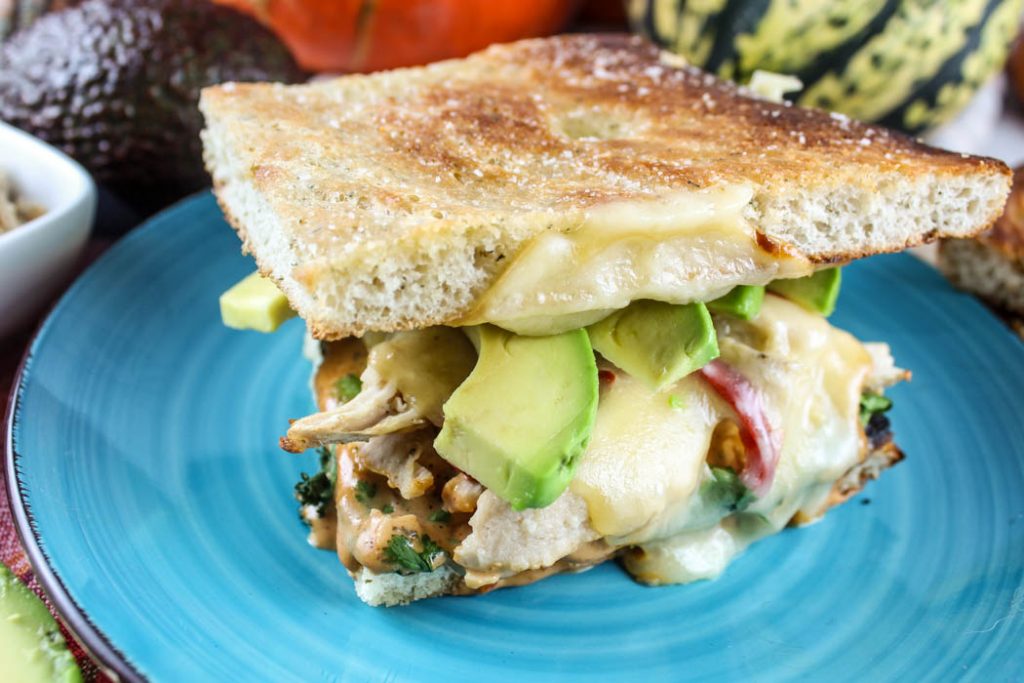 Copycat Panera Chipotle Chicken Avocado Melt