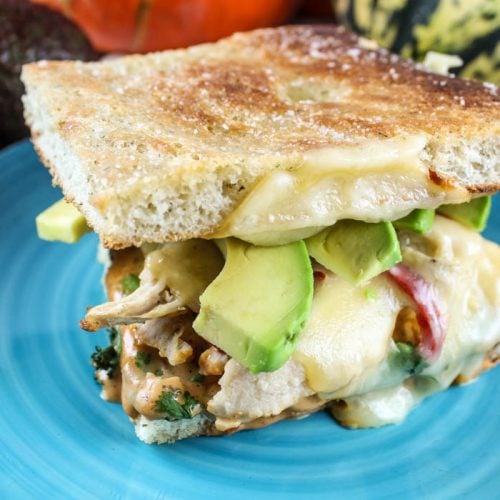 Copycat Panera Chipotle Chicken Avocado Melt