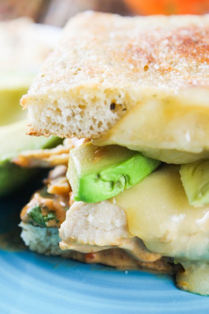 Copycat Panera Chipotle Chicken Avocado Melt