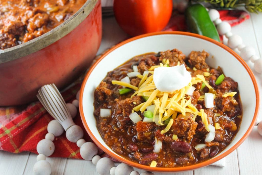 Traeger Over The Top Chili