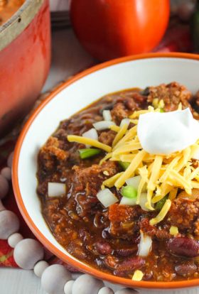 Traeger Over The Top Chili