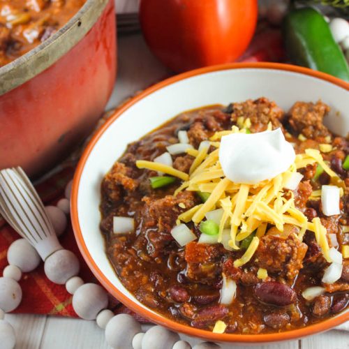 Traeger Over The Top Chili