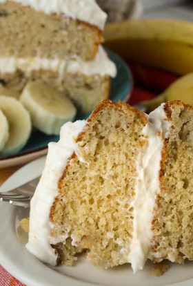 Air Fryer Banana Cake