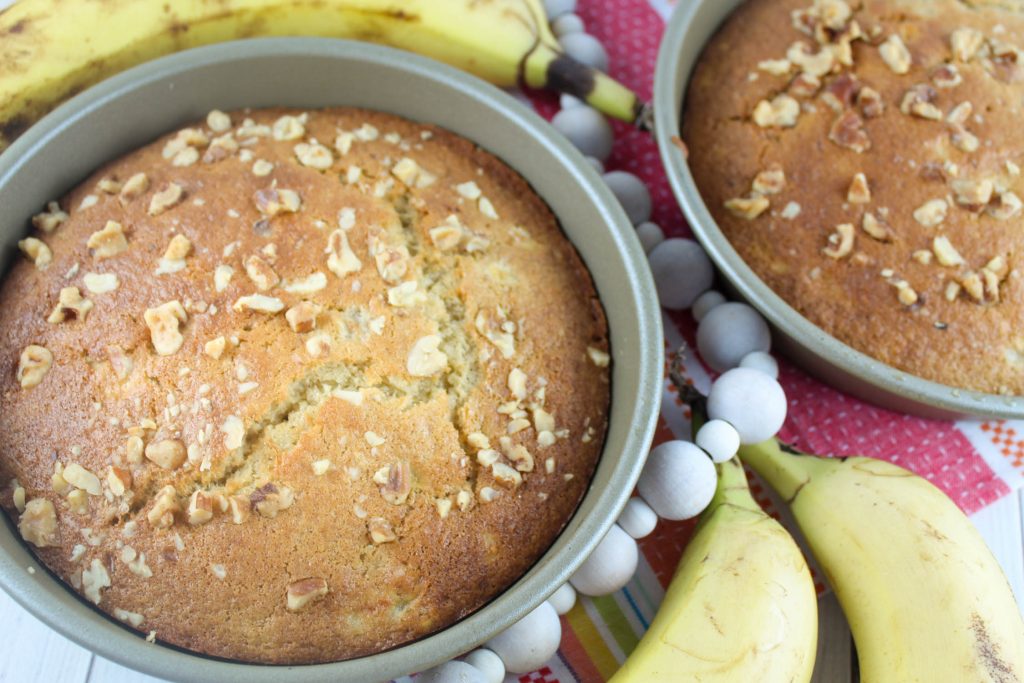 Air Fryer Banana Cake