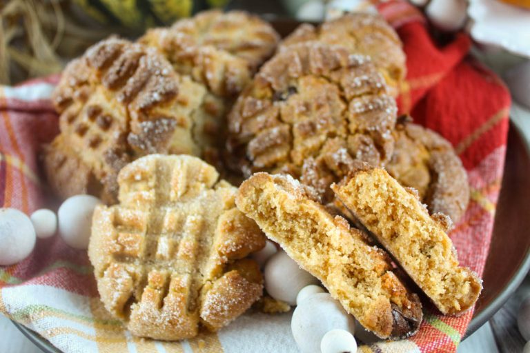 Air Fryer Peanut Butter Cookies