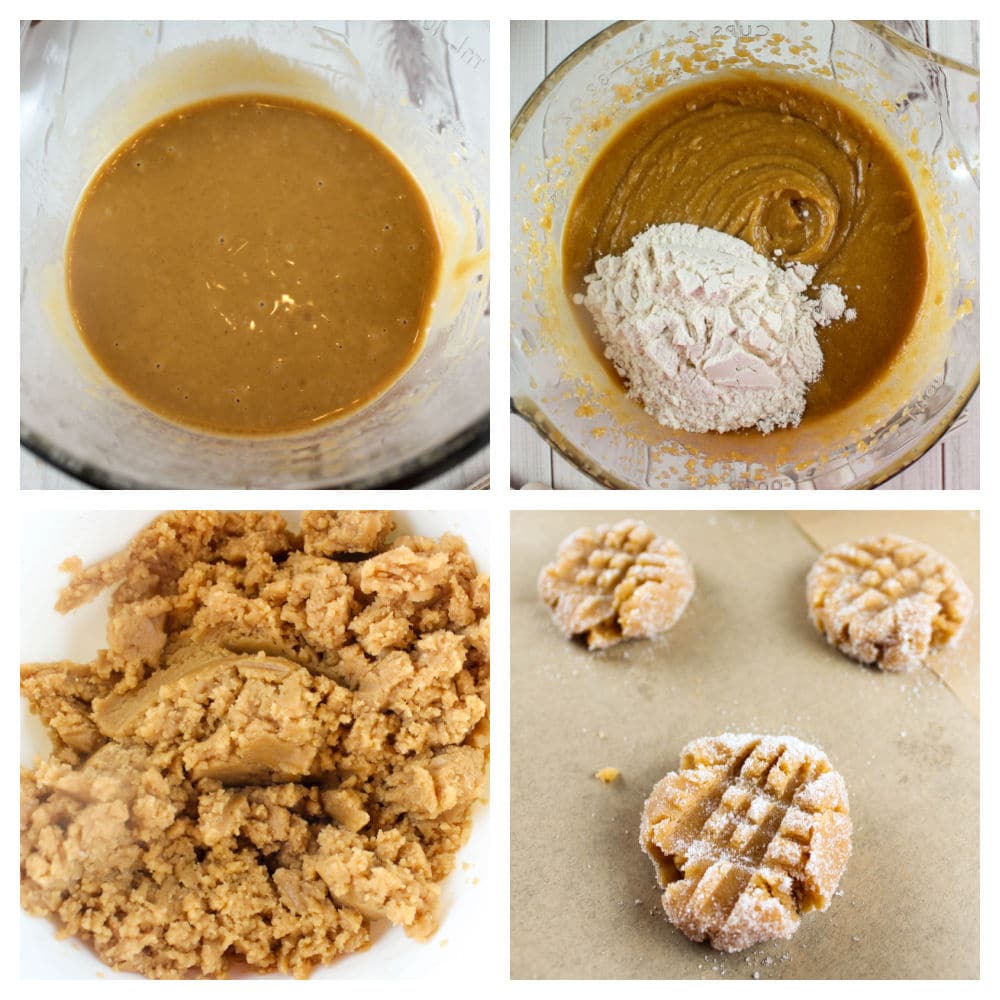 Air Fryer Peanut Butter Cookies