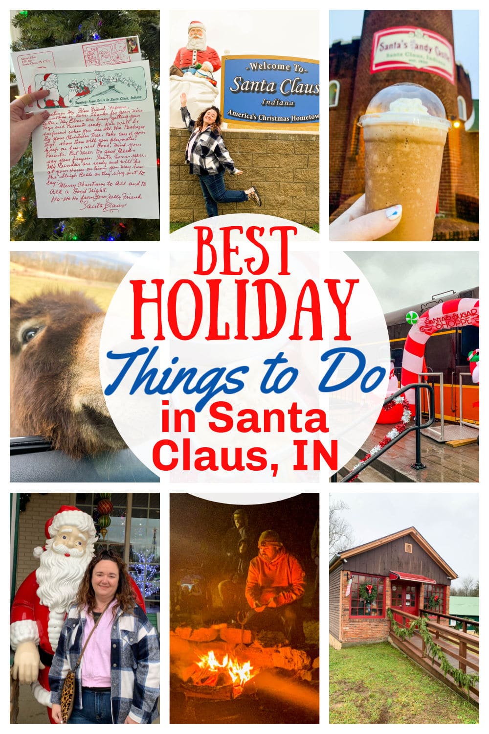 Is it Christmas in your town? Or perhaps you just want to get away for the holidays. We've got the best Christmas Things To Do In Santa Claus, Indiana. via @foodhussy