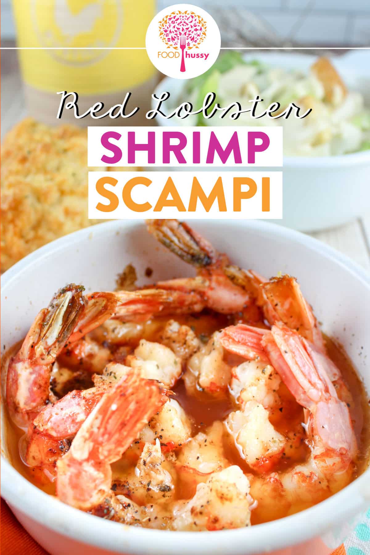 The Famous Red Lobster Shrimp Scampi has always been one of my favorite dishes! I was shocked at how easy it was to make it at home! This copycat recipe version is full of garlicky buttery goodness and even better than the restaurant version!  via @foodhussy