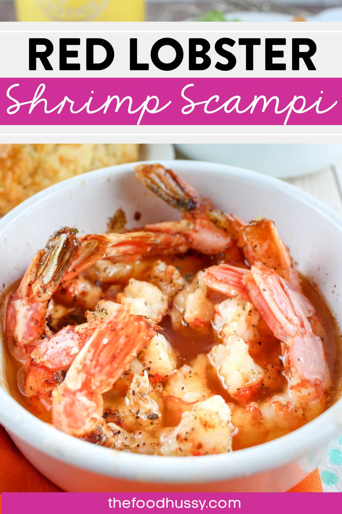 The Famous Red Lobster Shrimp Scampi has always been one of my favorite dishes! I was shocked at how easy it was to make it at home! This copycat version is full of garlicky buttery goodness and even better than the restaurant version!  via @foodhussy
