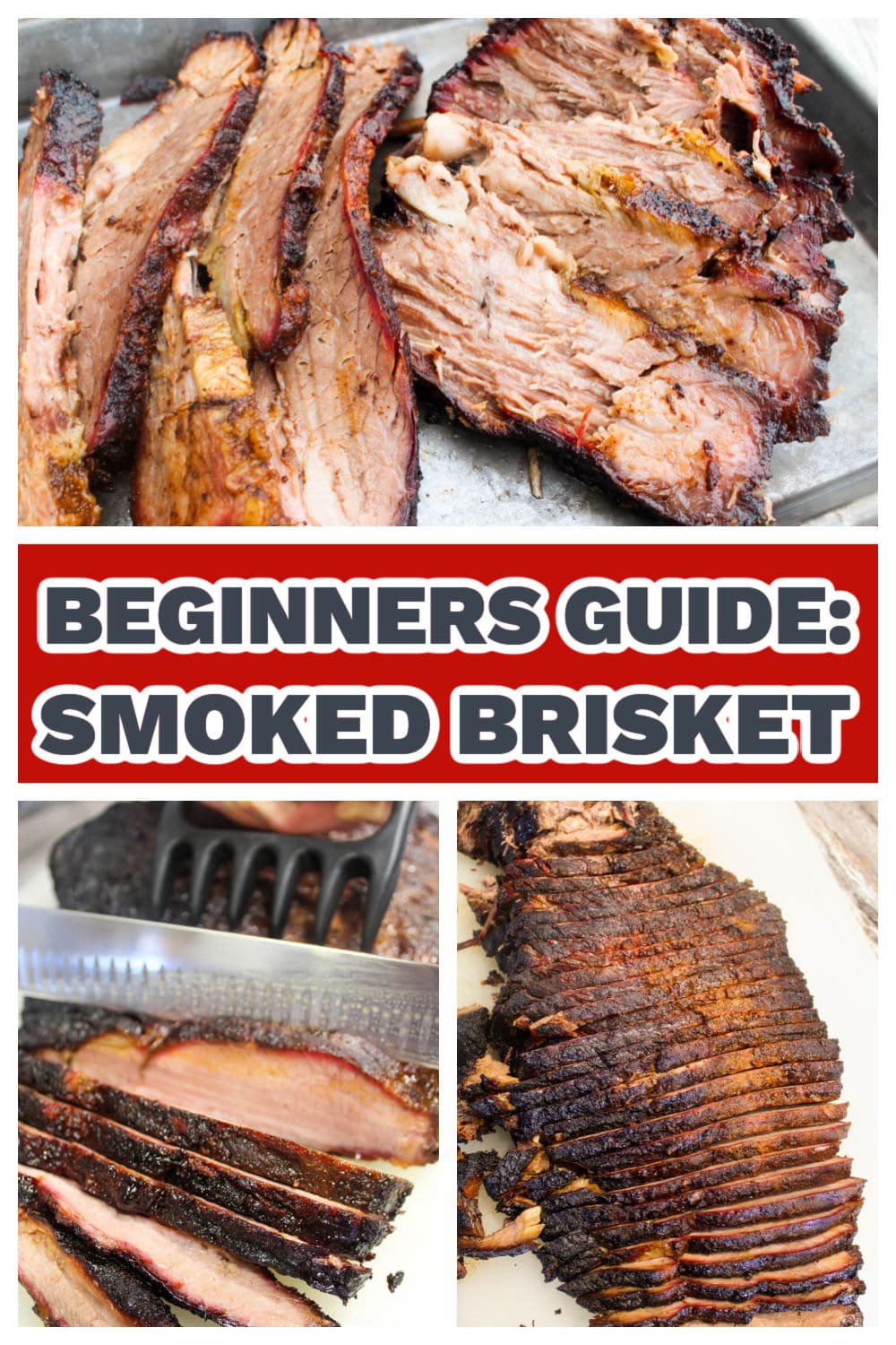 Smoking a brisket can be fairly intimidating - especially to a beginner! But I'm here to help dispel the anxiety and nerves and give you all the tips and tricks for the cooking process of how to smoke a brisket on a pellet grill. It's a labor of love that takes a couple of days - but it's worth it when you get that perfect smoke ring!!! via @foodhussy