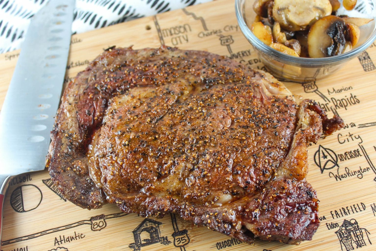 Air Fryer Ribeye Steak Recipe The Food Hussy