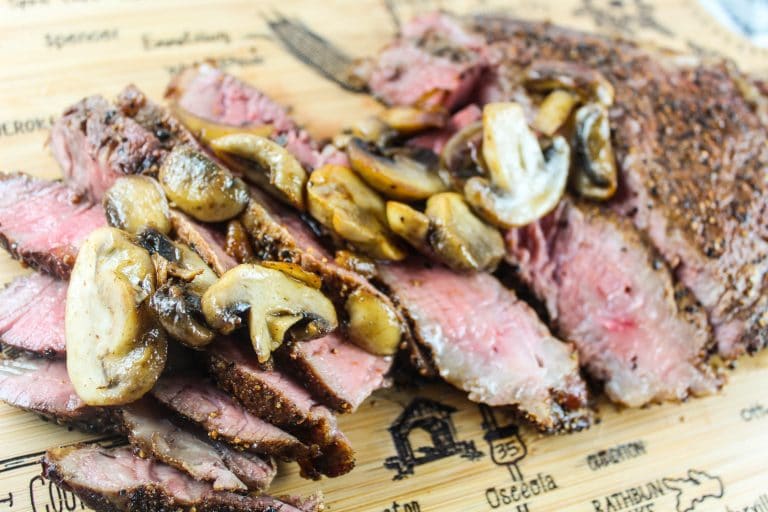 Air Fryer Rib Eye Steak