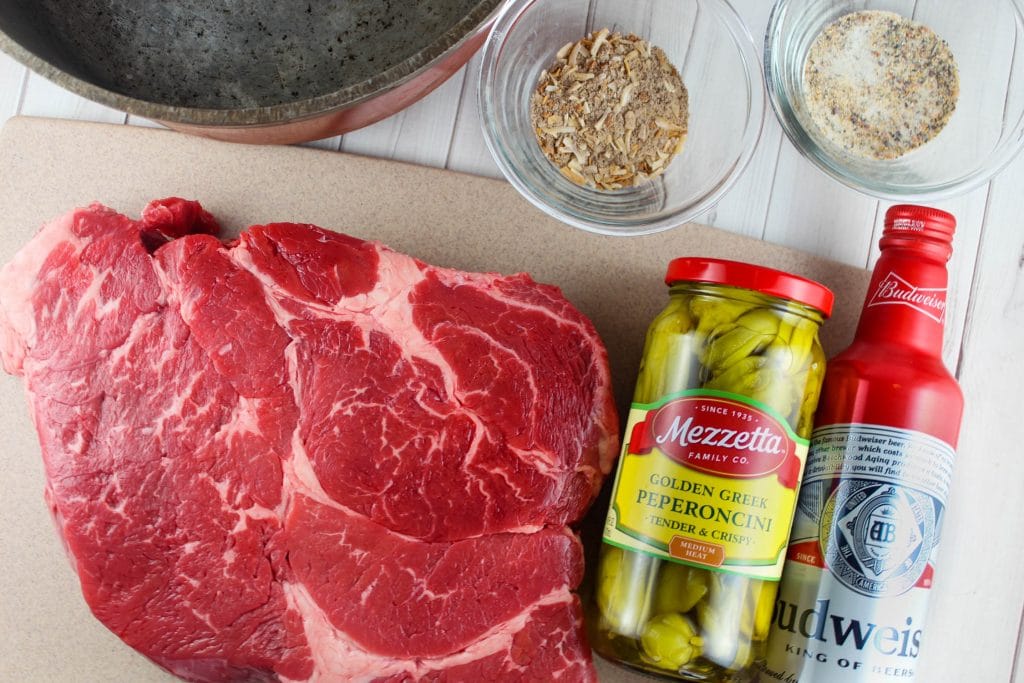 Dutch oven Italian Beef Ingredients