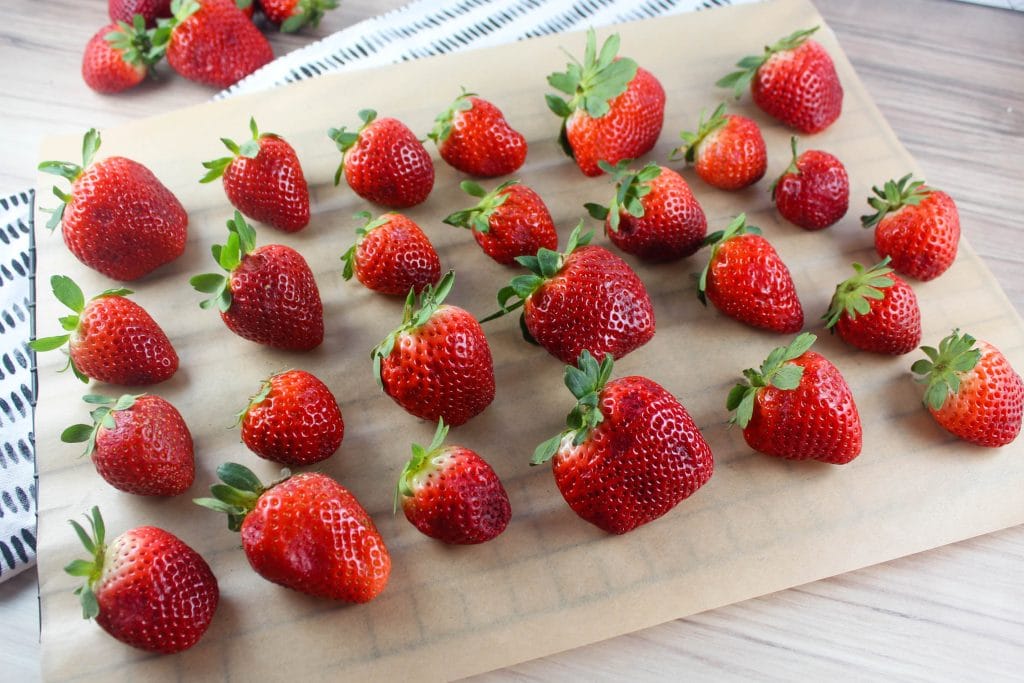 fresh strawberries