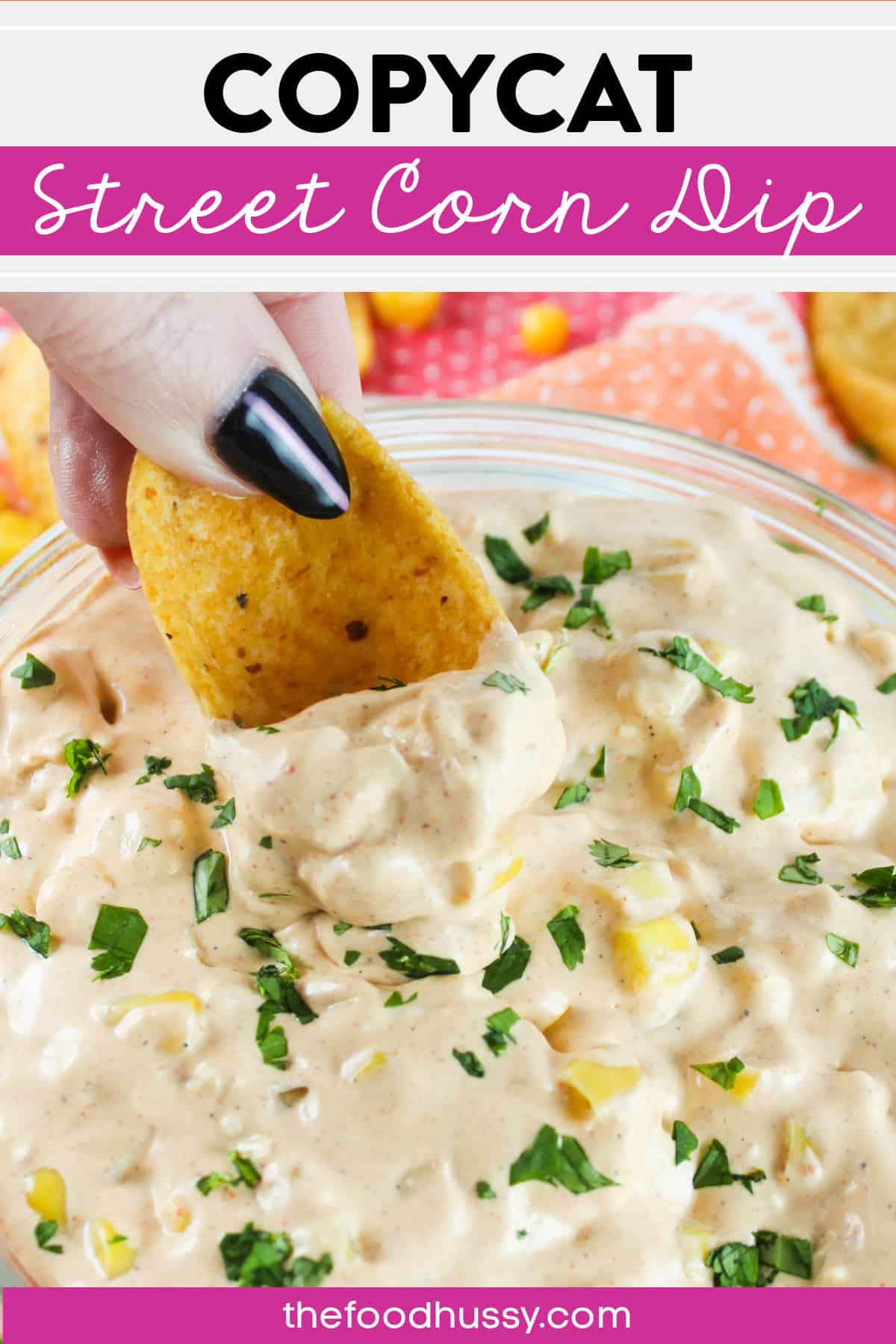 Street Corn Dip is my latest favorite find - I love the one from Aldi so much - I wanted to make it myself! It takes all the deliciousness of street corn and serves it up in a dip form! You've got creamy, cheesy, a little spicy and a little crunchy!  via @foodhussy