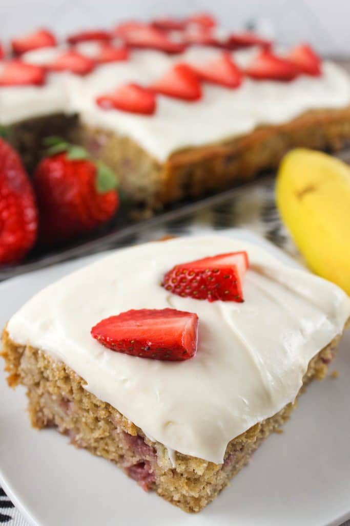 Strawberry Banana Cake