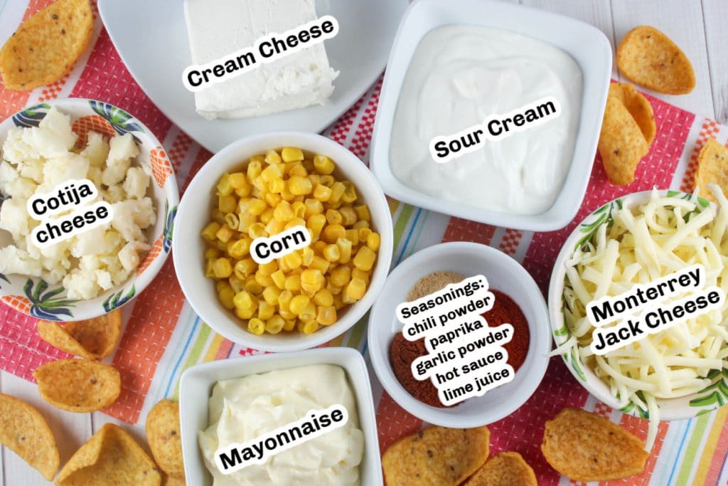 Street Corn Dip Ingredients