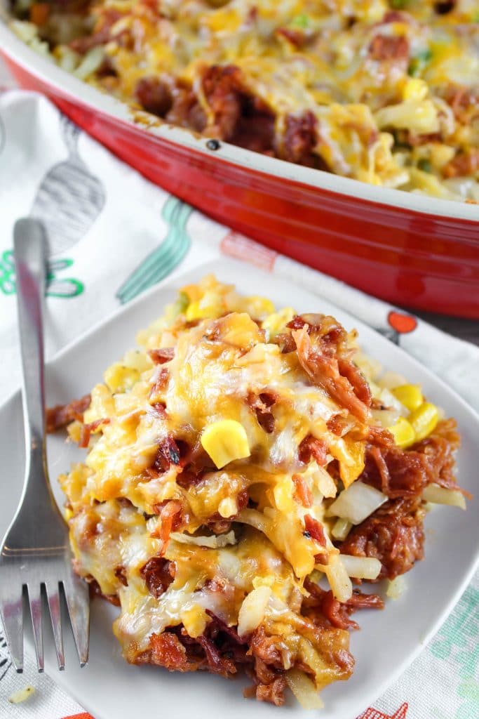 Pulled Pork Casserole