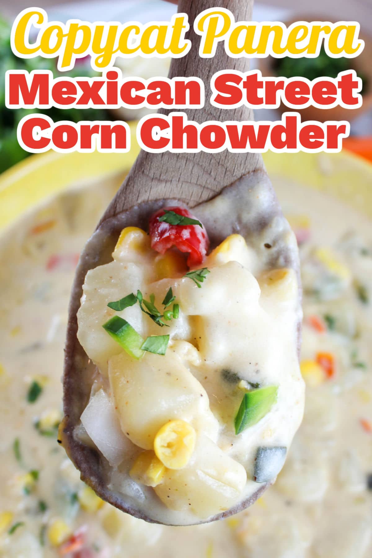 Learn how to make a knockoff of the new (and very yummy) Street Corn Chowder from the summer Panera Bread menu. via @foodhussy