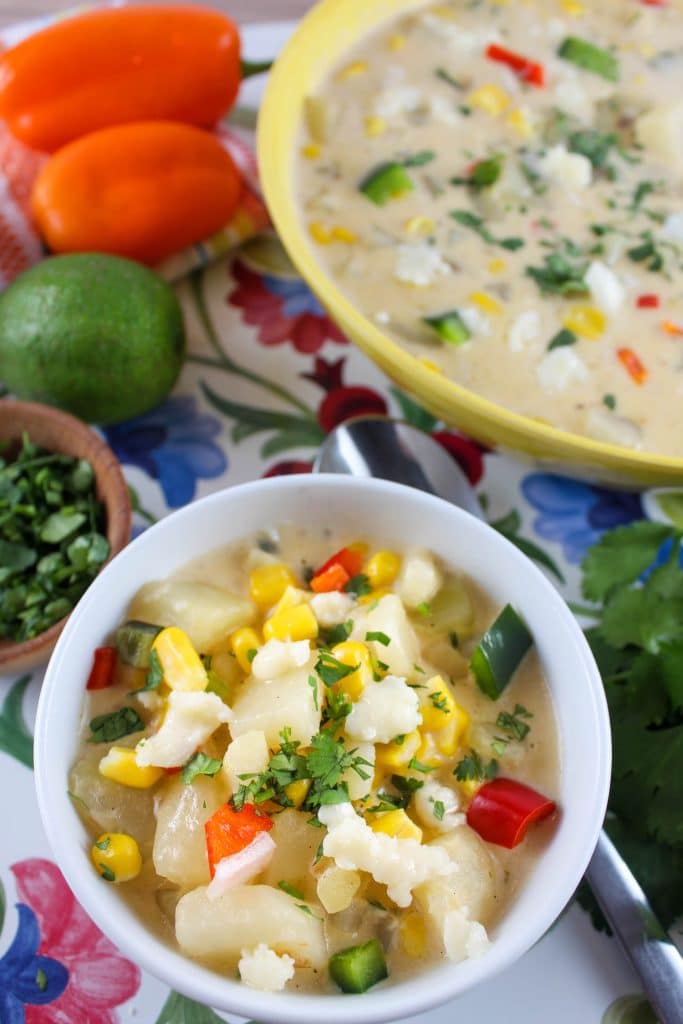 Copycat Panera Mexican Street Corn Chowder
