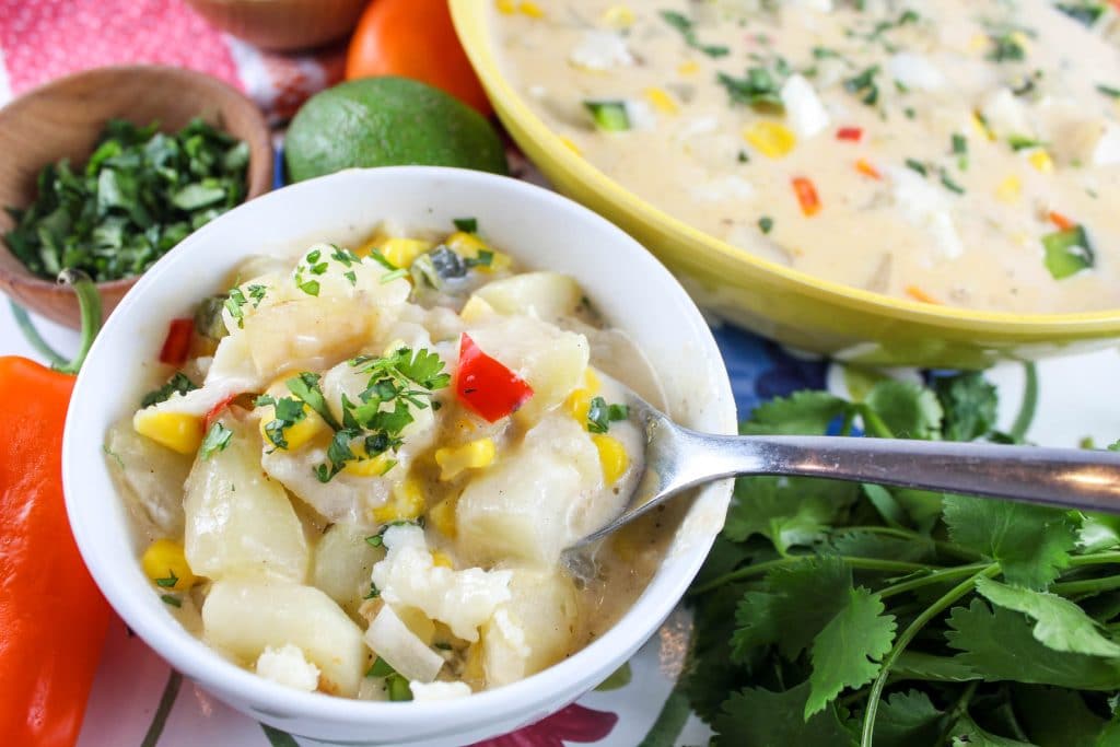 Copycat Panera Mexican Street Corn Chowder