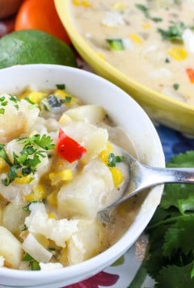 Copycat Panera Mexican Street Corn Chowder