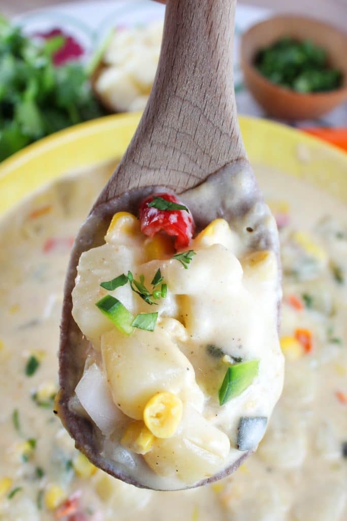 Copycat Panera Mexican Street Corn Chowder