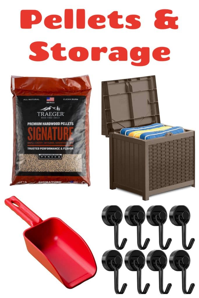 Pellet Smoker Storage Basket W/accessories for Traeger Pellet -  Israel