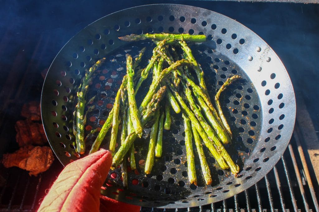 Traeger Smoked Asparagus