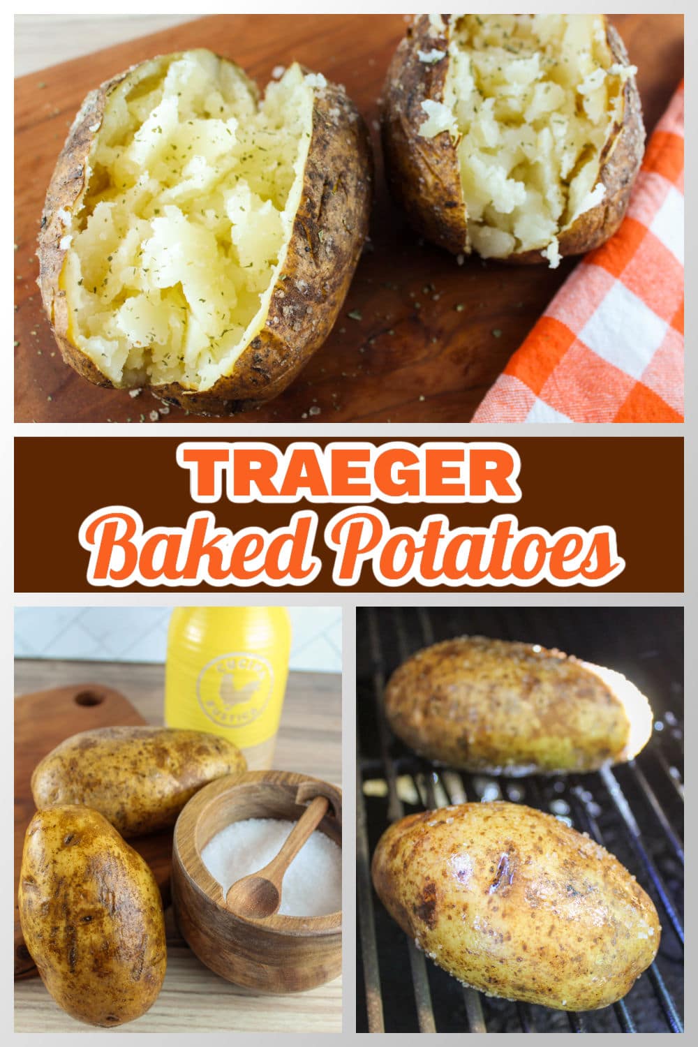 Baked Potatoes on Traeger The Food Hussy